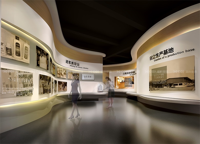 光影在企業(yè)展廳設(shè)計中的多維演繹